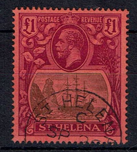 Image of St Helena SG 96 FU British Commonwealth Stamp
